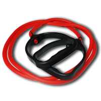 Resistance Tubing (Red Medium) with D-Handles